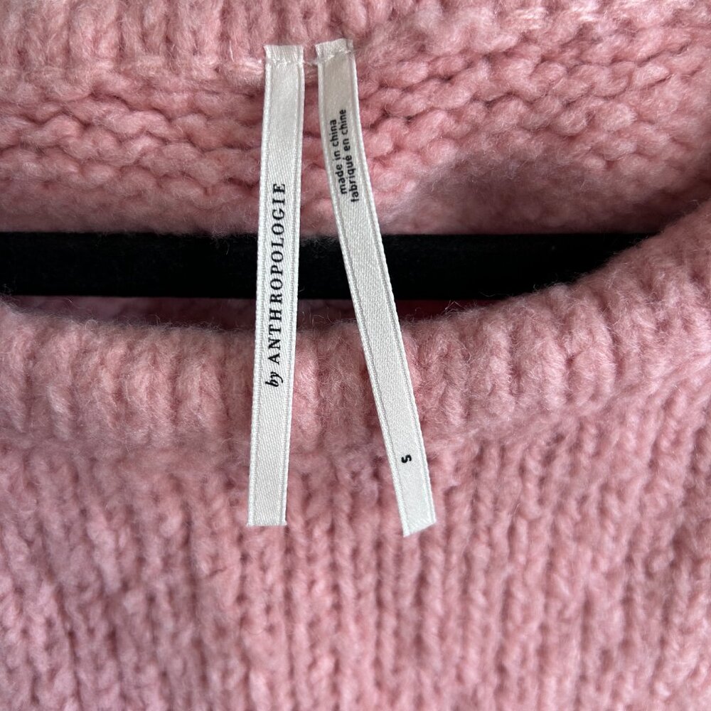 Pink Anthropologie Sweater - Picture 3 of 3